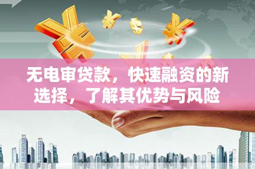 裕民无电审贷款，快速融资的新选择，了解其优势与风险