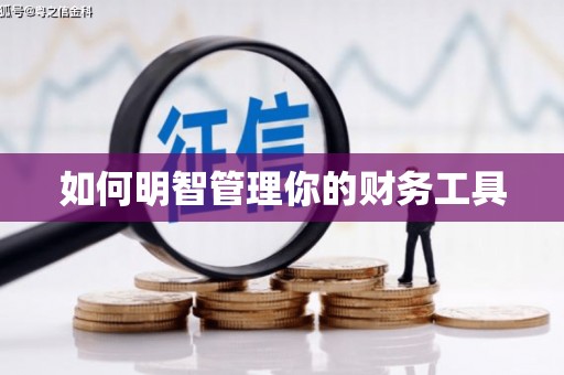 裕民如何明智管理你的财务工具