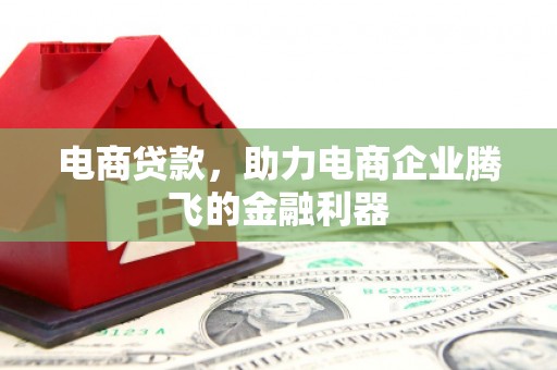 裕民电商贷款，助力电商企业腾飞的金融利器