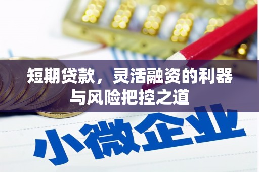 裕民短期贷款，灵活融资的利器与风险把控之道