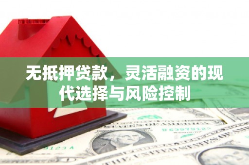 裕民无抵押贷款，灵活融资的现代选择与风险控制