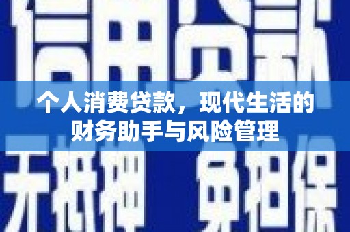 裕民个人消费贷款，现代生活的财务助手与风险管理