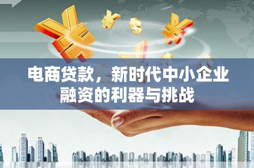 裕民电商贷款，新时代中小企业融资的利器与挑战