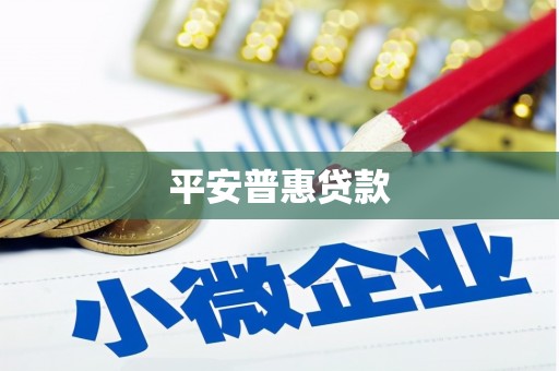 裕民平安普惠贷款