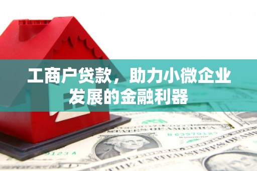 裕民工商户贷款，助力小微企业发展的金融利器