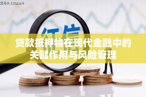 裕民贷款抵押物在现代金融中的关键作用与风险管理