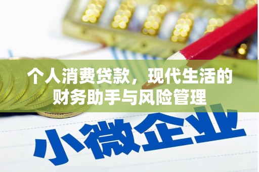 裕民个人消费贷款，现代生活的财务助手与风险管理