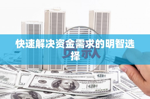 裕民快速解决资金需求的明智选择