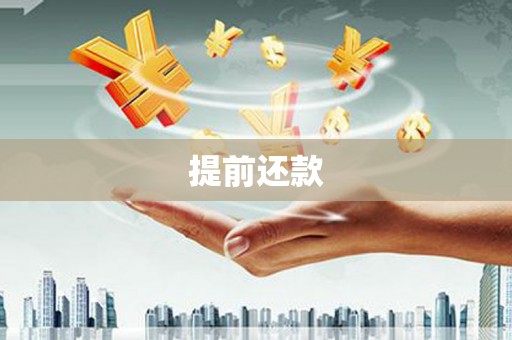 裕民提前还款