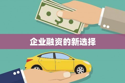 裕民企业融资的新选择