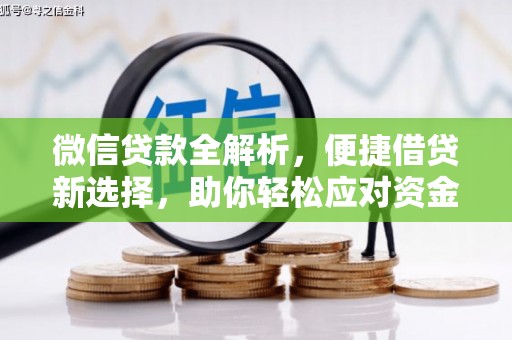 裕民微信贷款全解析，便捷借贷新选择，助你轻松应对资金需求