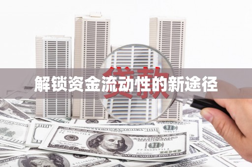 裕民解锁资金流动性的新途径
